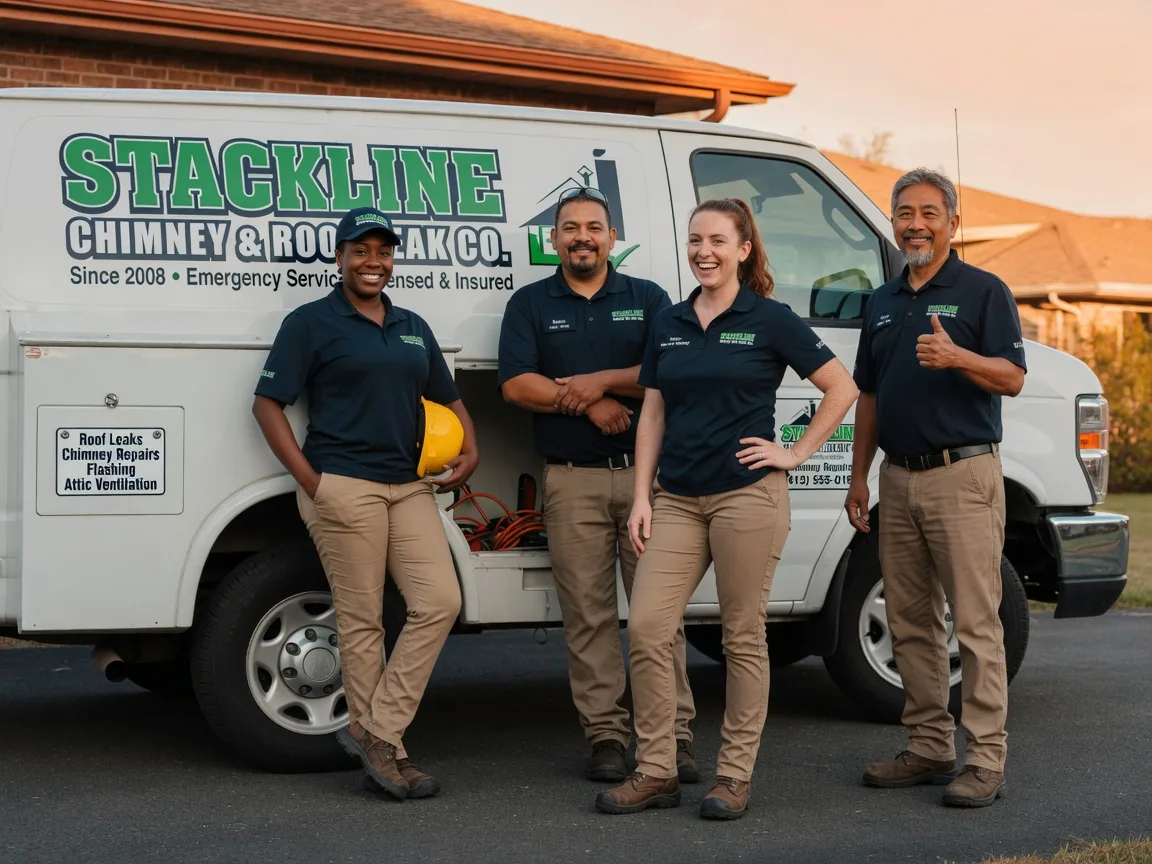 Chimney flashing repair company in Howells, NE